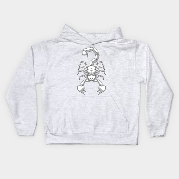 Scorpion Kids Hoodie by tuditees